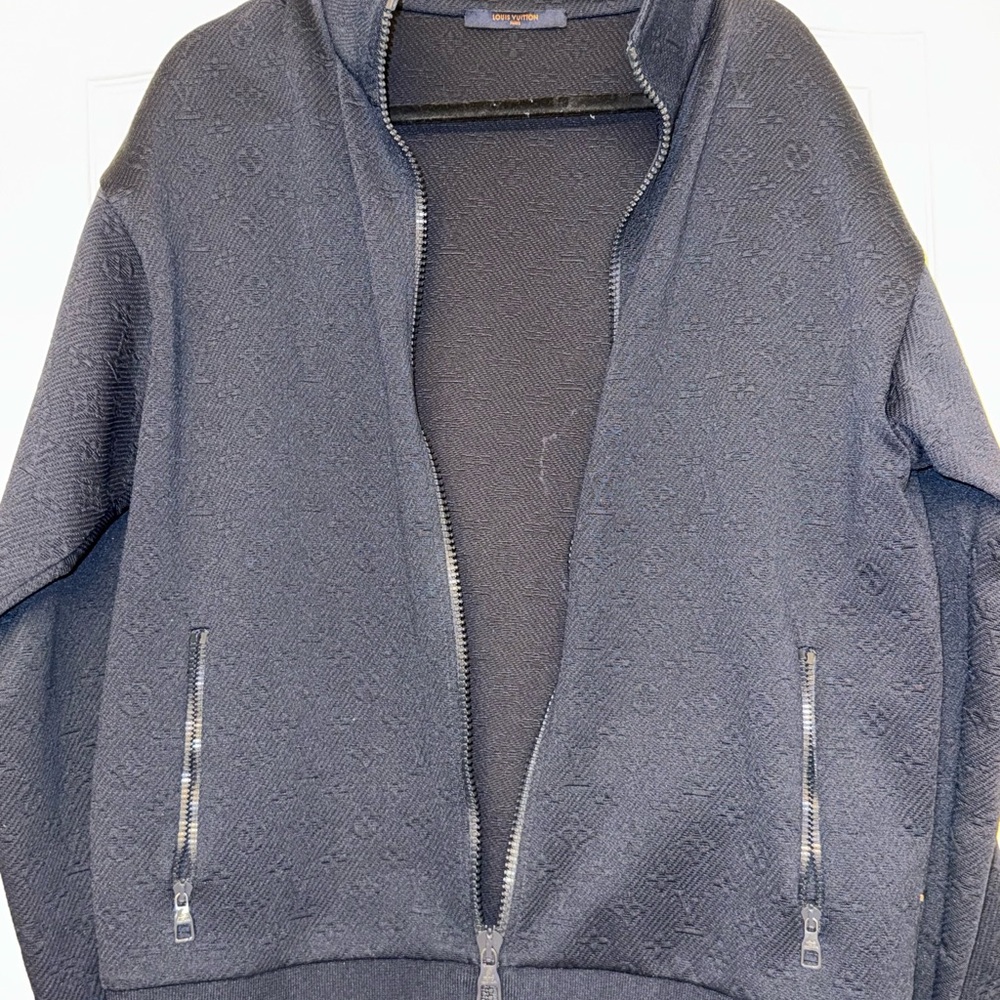 Louis Vuitton  monogram Zip-Up Jacket